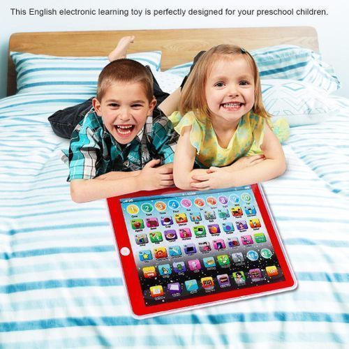 Children Tablet Pad Electronic Preschool English Learning