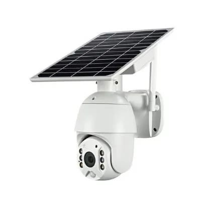 Solar  Ptz 5mp Camera White With Day And Night Color -4g 2 Pcs
