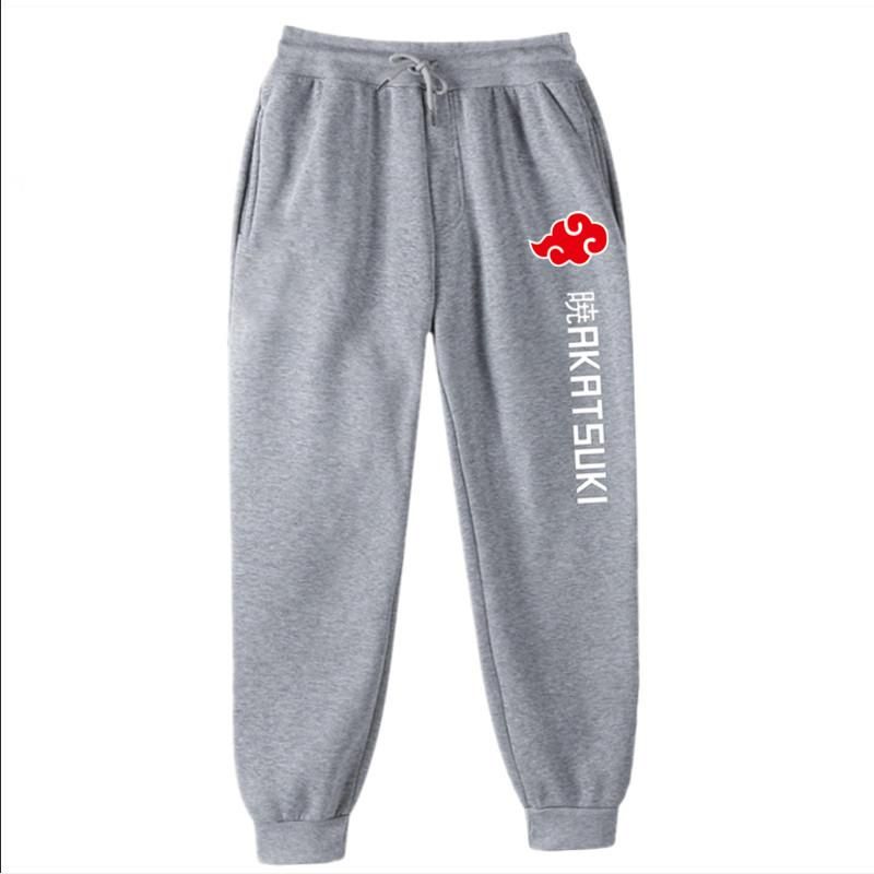 Anime New Pants Akatsuki Print Wool Pants Women Pants Men Jogging Streetwear Comfortable Man Pants Size 3XL