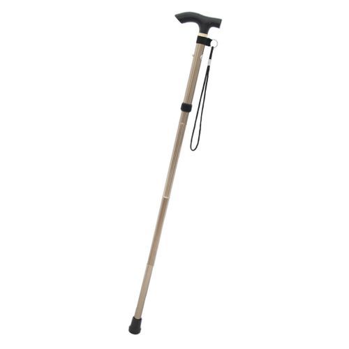 4Sections Collapsible Walking Hiking Crutches Stick Mobility  Cane