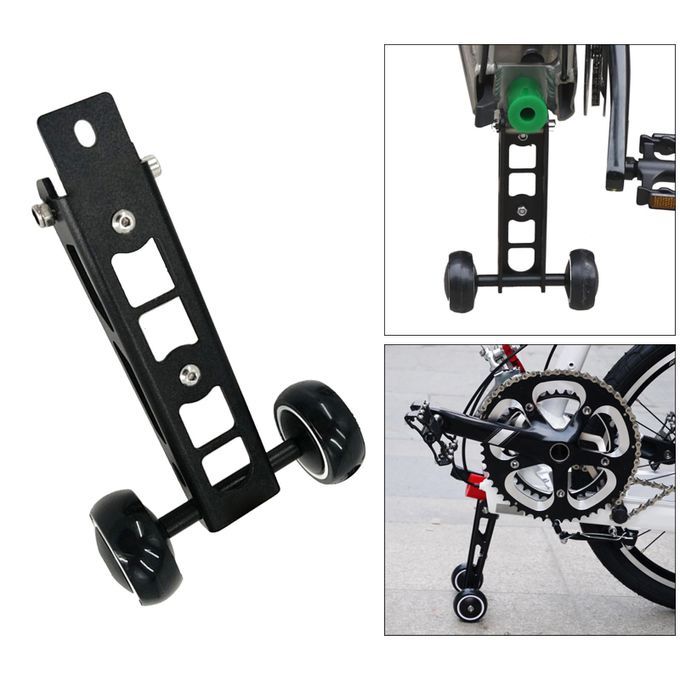 Bicycle Easywheel Pushing Wheel Folding Bike Bicycle For Birdy Black