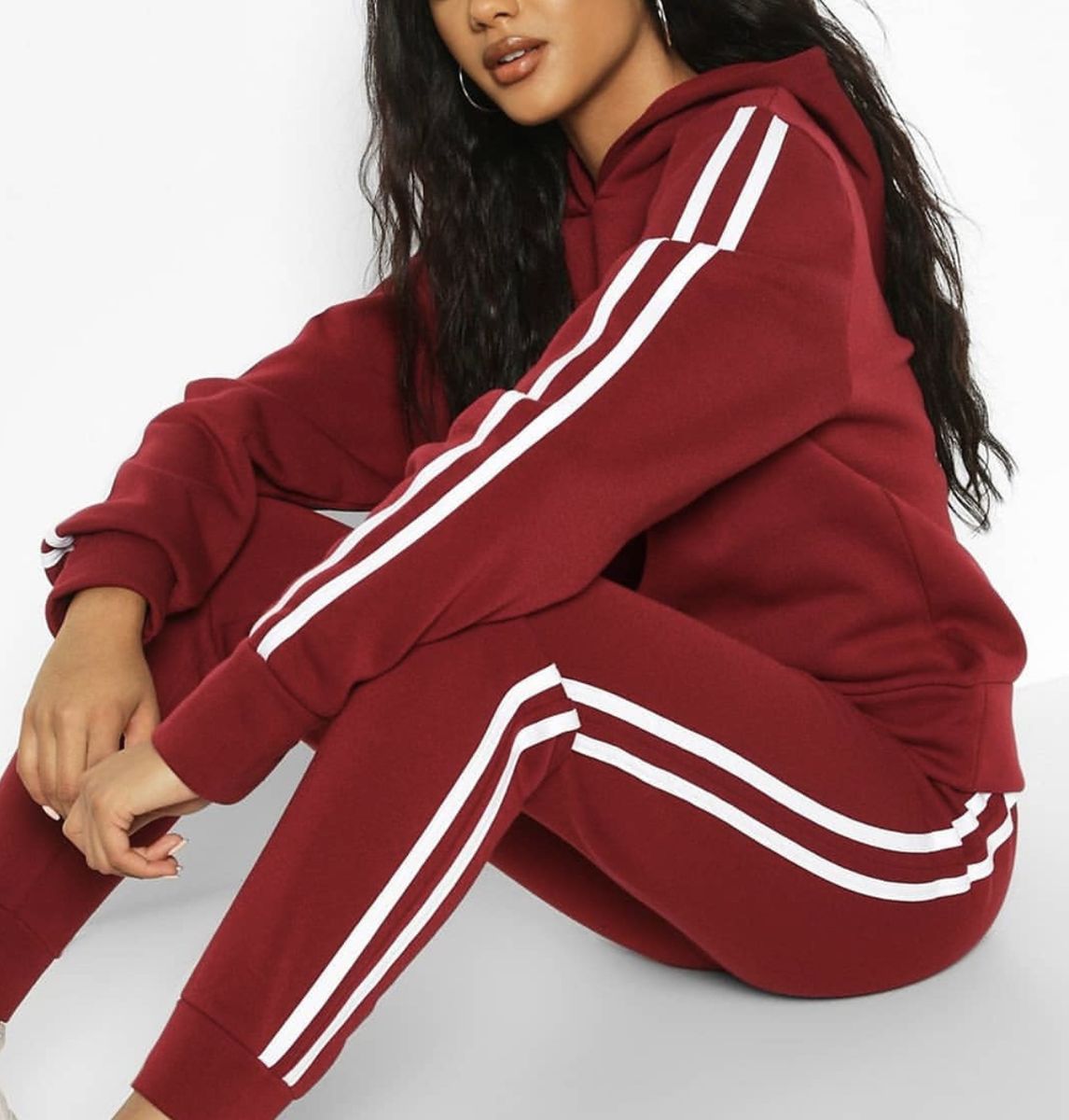 Ladies Wine Red Track