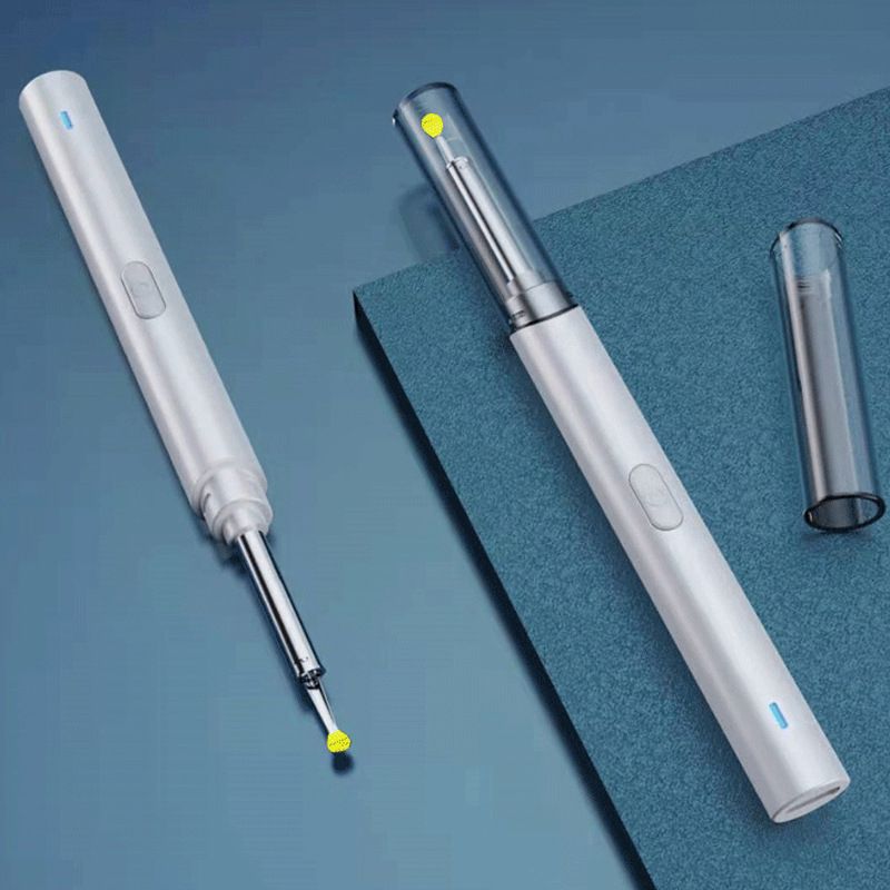 Ear Cleaner With Camera Wirless Smart Ear Wax Remover Otoscope 1080P For WiFi Earwax Removal S WJ