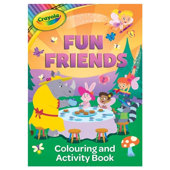 Fun Friends Colouring & Activity Book, Multicolour