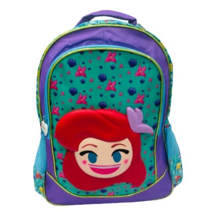 Emoji Back To School Backpack Purple Green School Bag