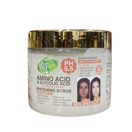Amino Acid & Glycolic Acid X3 Triple Extra Whitening Scrub - 450g