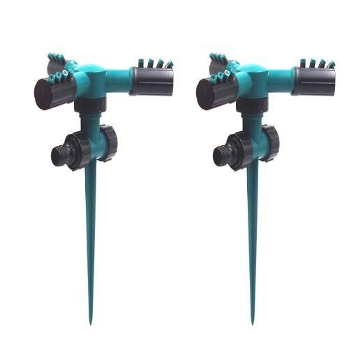 2Pcs Lawn Sprinkler Garden Sprinkler 360 Degree