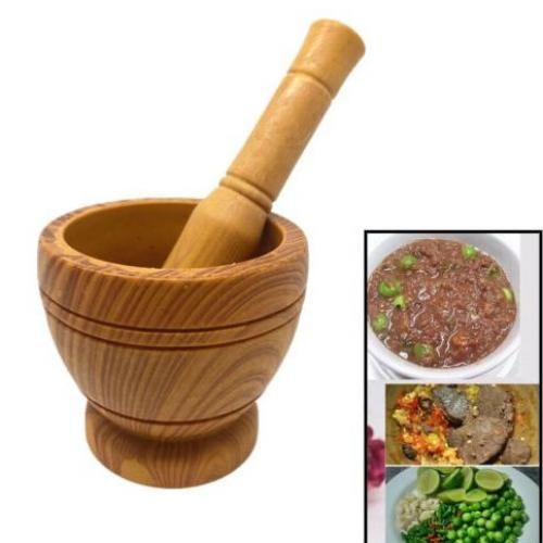Mini Mortar & Pestle For Garlic And Other Spices