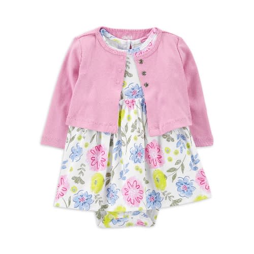 Baby Girl Dress And Jacket