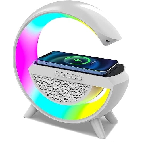 Bluetooth Led Wireless Charging Speaker - bt 2301