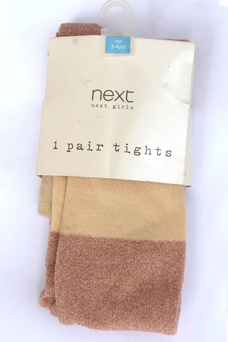 Girl's Colour Block  Tight - Gold