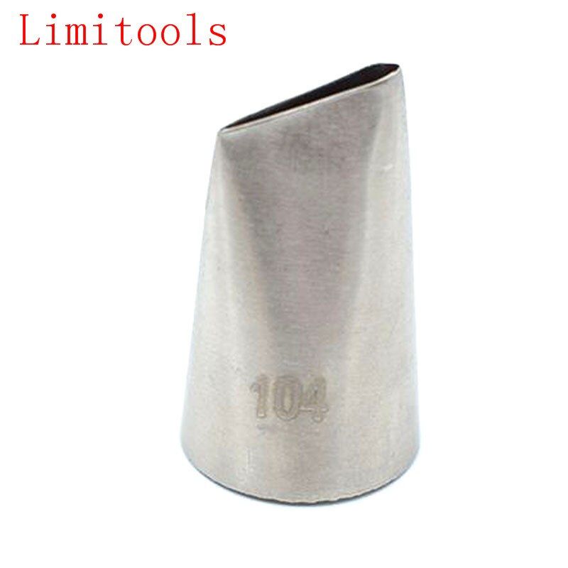 #104 Rose Petal Stainless Steel Pastry Tips Cake Decoration