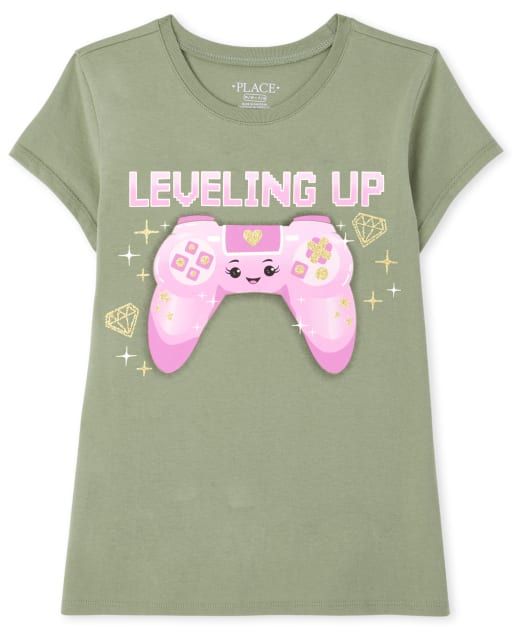 Graphic Tee Girls Video Game
