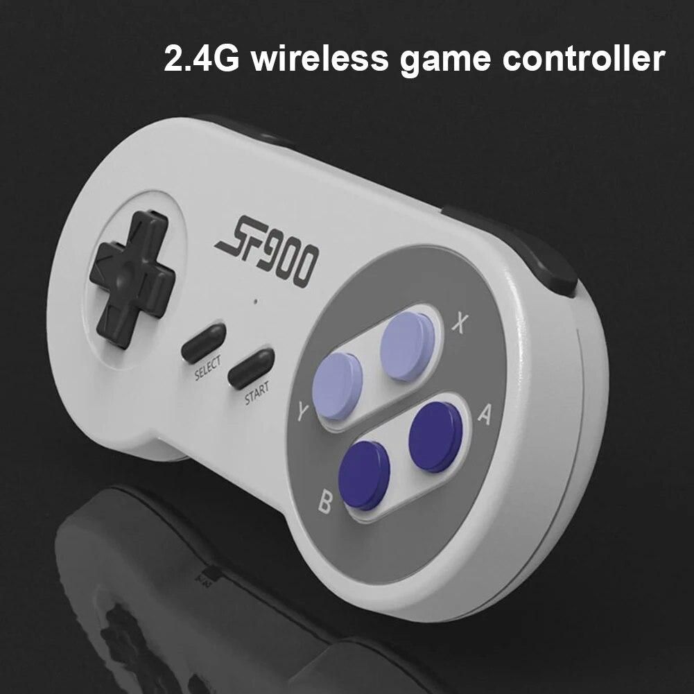 SF900 Handheld Game Player 4700 Games Retro Video Game Console 4GB HDMI-compatible 2.4G Wireless for Sega Mega Drive