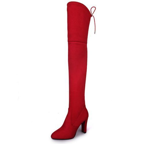 Women's Over The Knee High Heel Tall Boots
