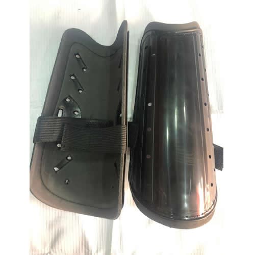 Men's Plain Shin Guard - Black