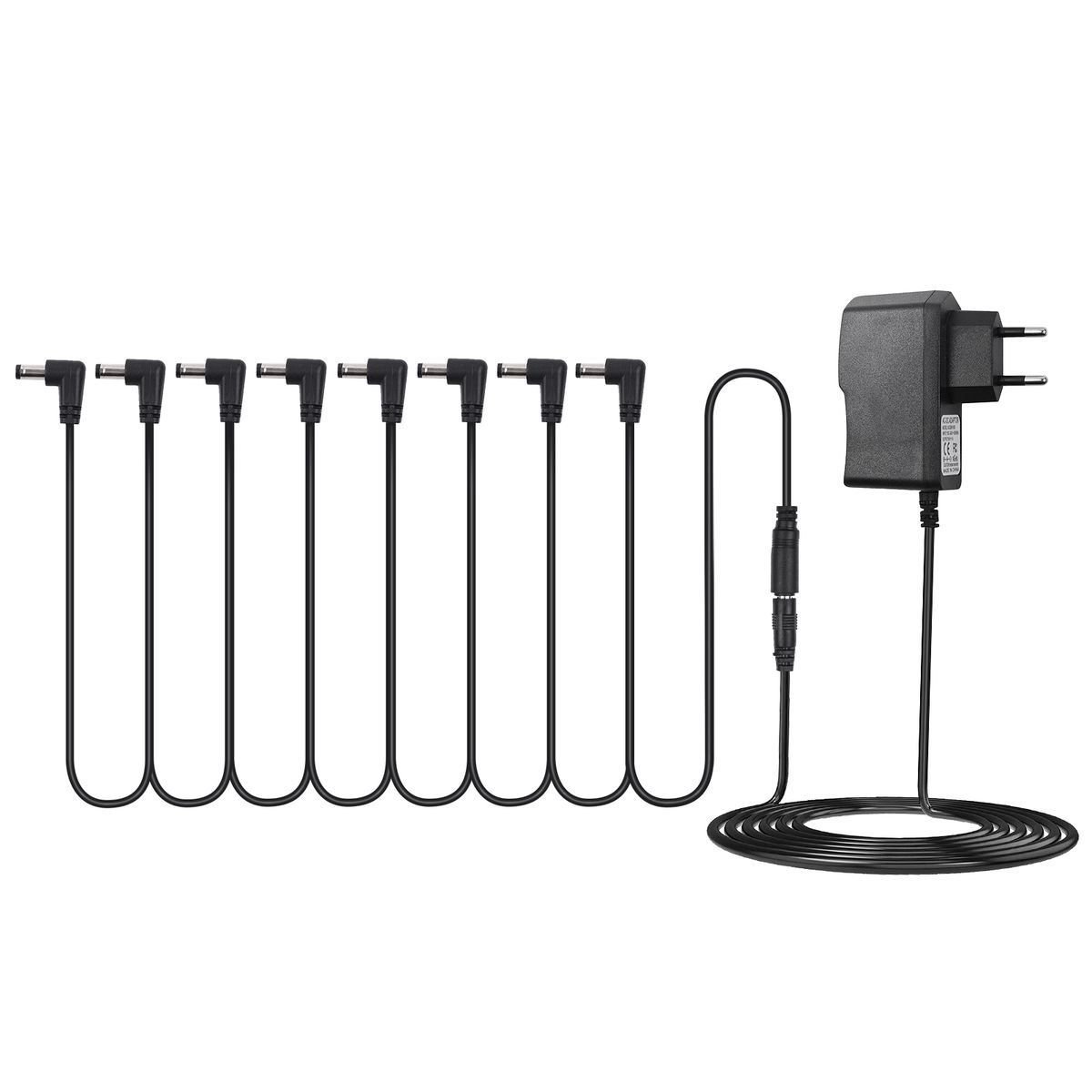 Guitar Effect Pedal Power Supply Adapter With 8 Ways Daisy