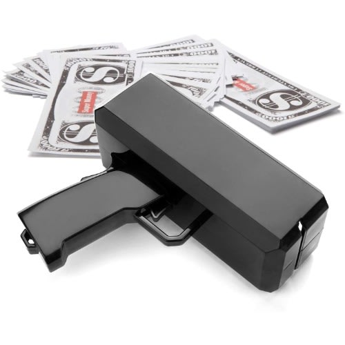 Unbranded Money Gun Spraying Machine - Black