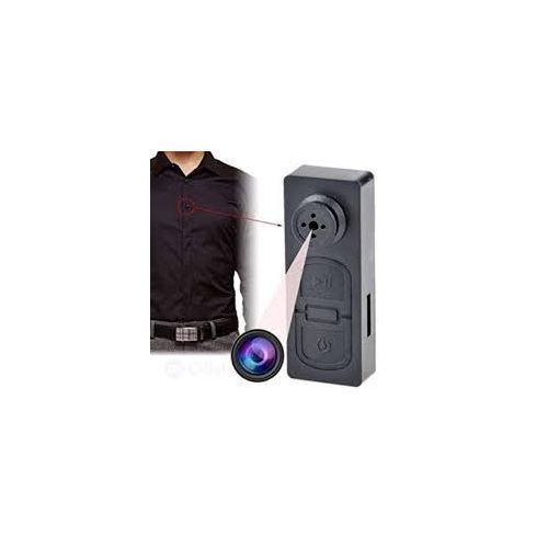 Upgraded Wearable Mini Hidden Button Shirt Spy Camera