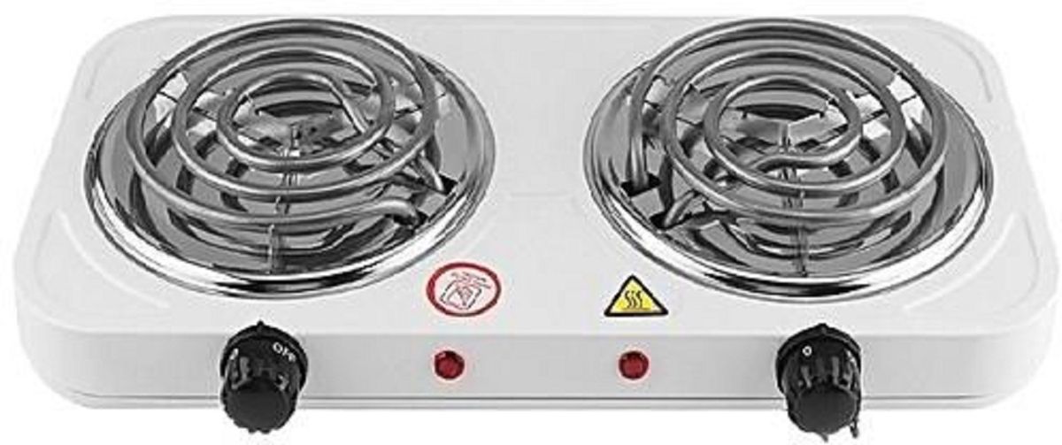 Double Burner Electric Table Top Hot Plate
