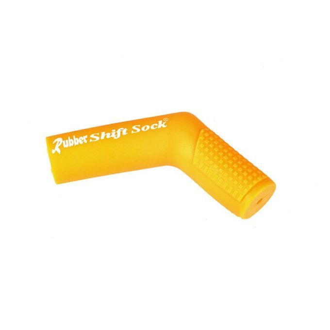 Motor Y Le Gear Pole Anti-Skid Prote Tive  Over PV  Gearshift Pole Sleeve-Yellow