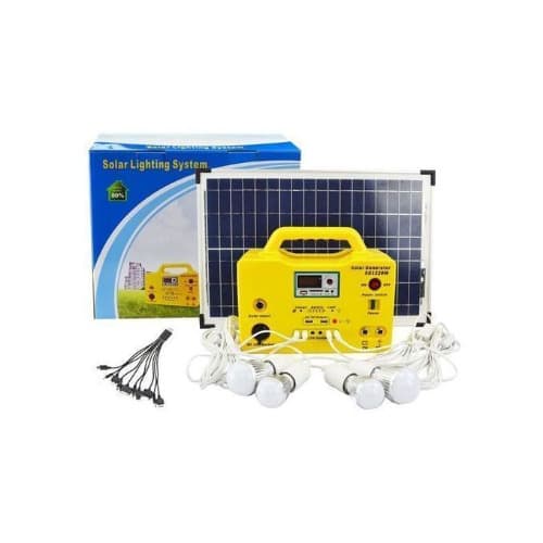 Solar Lighting System - 6bulbs - 30W