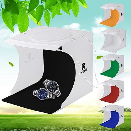 LED Light Studio Photography Light Box Lighting Tent 5 Backdrop