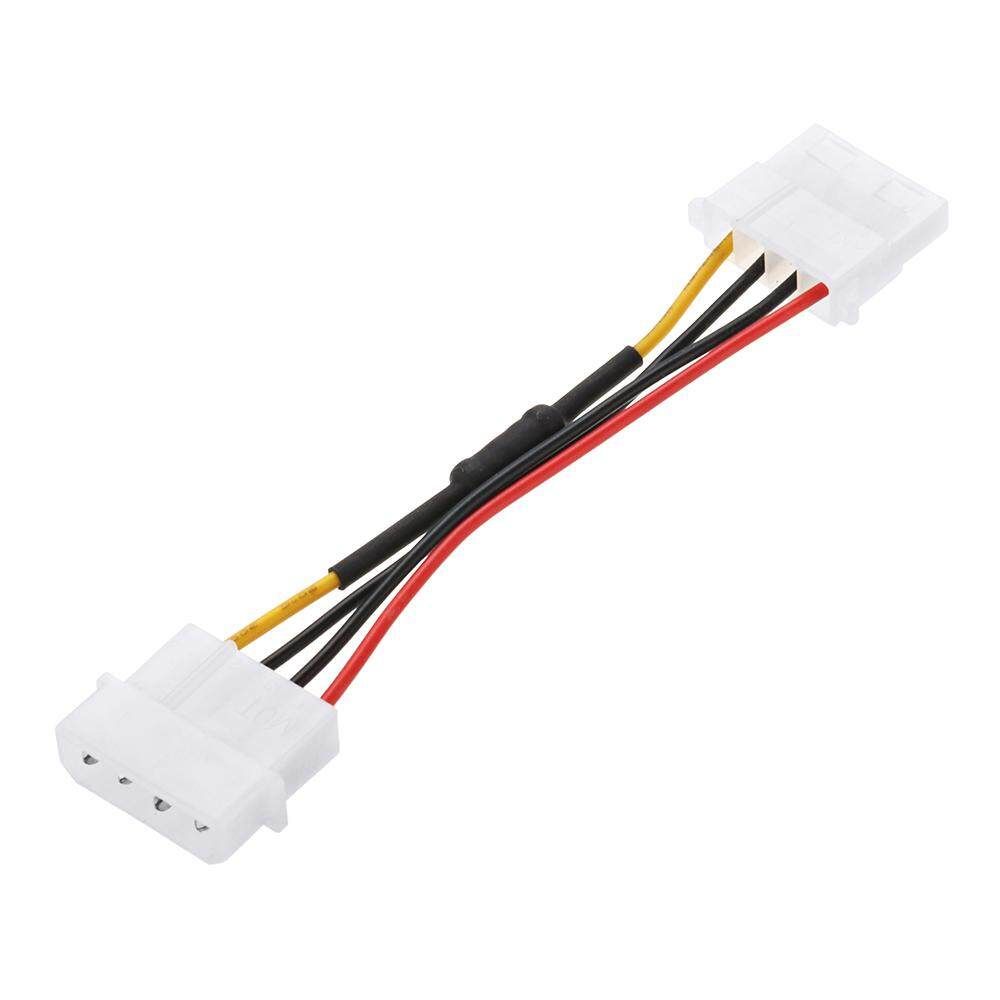 11cm Large 4 Pin IDE Male To Female Chassis Cooling Fan Speed Reduction Cable Fan Speed Down Line