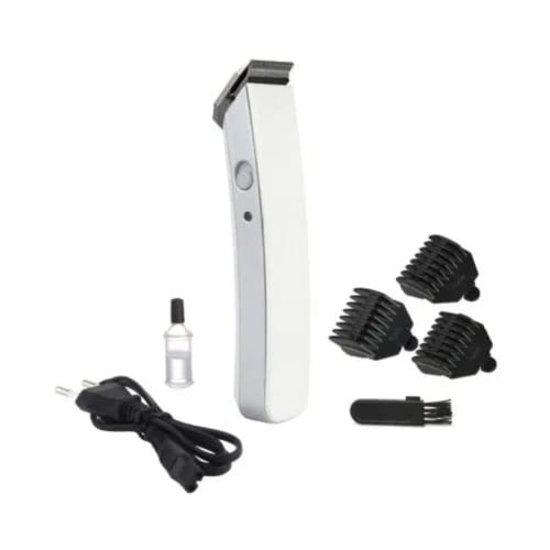 Professional Rechargeable Electric Hair Clipper- Ns-216 - White