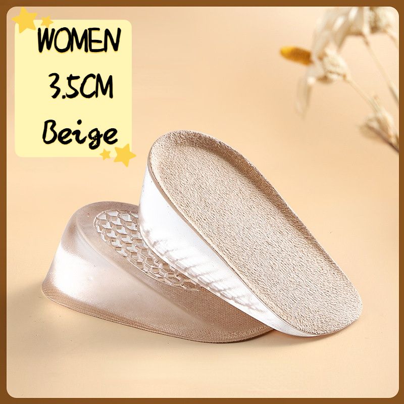 2023 Invisible Height Increase Insole Silicone Arch Support Heel Pads Heel