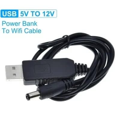 DC 5V To 9V Or 12V USB Step-Up Boost Converter Cable For Router