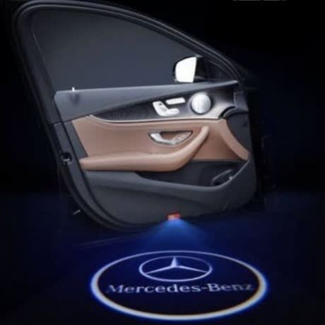 3D Led Door Logo Shadow Lights - For 4 Doors - 4matic