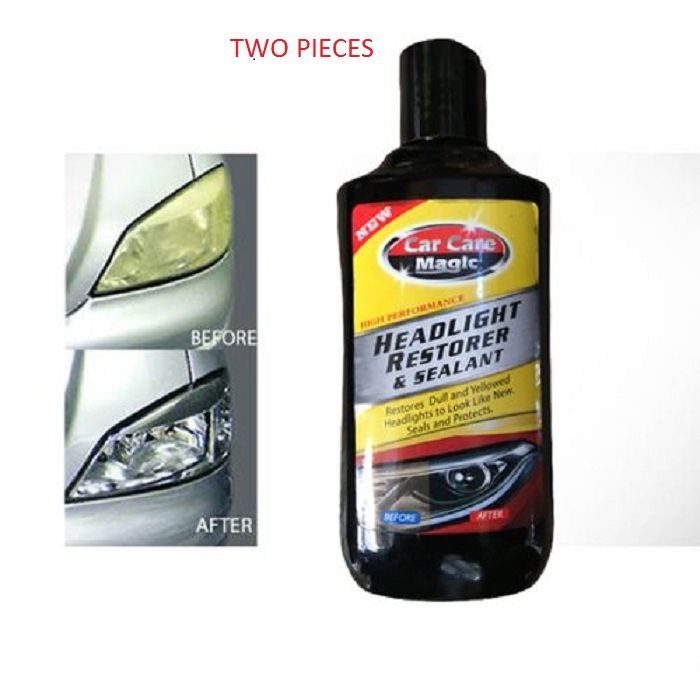 MAGIC CAR CARE HEADLIGHT RESTORATION POLISH-2 Pieces
