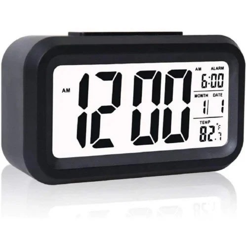 Digital Alarm Table Clock With Automatic Sensor