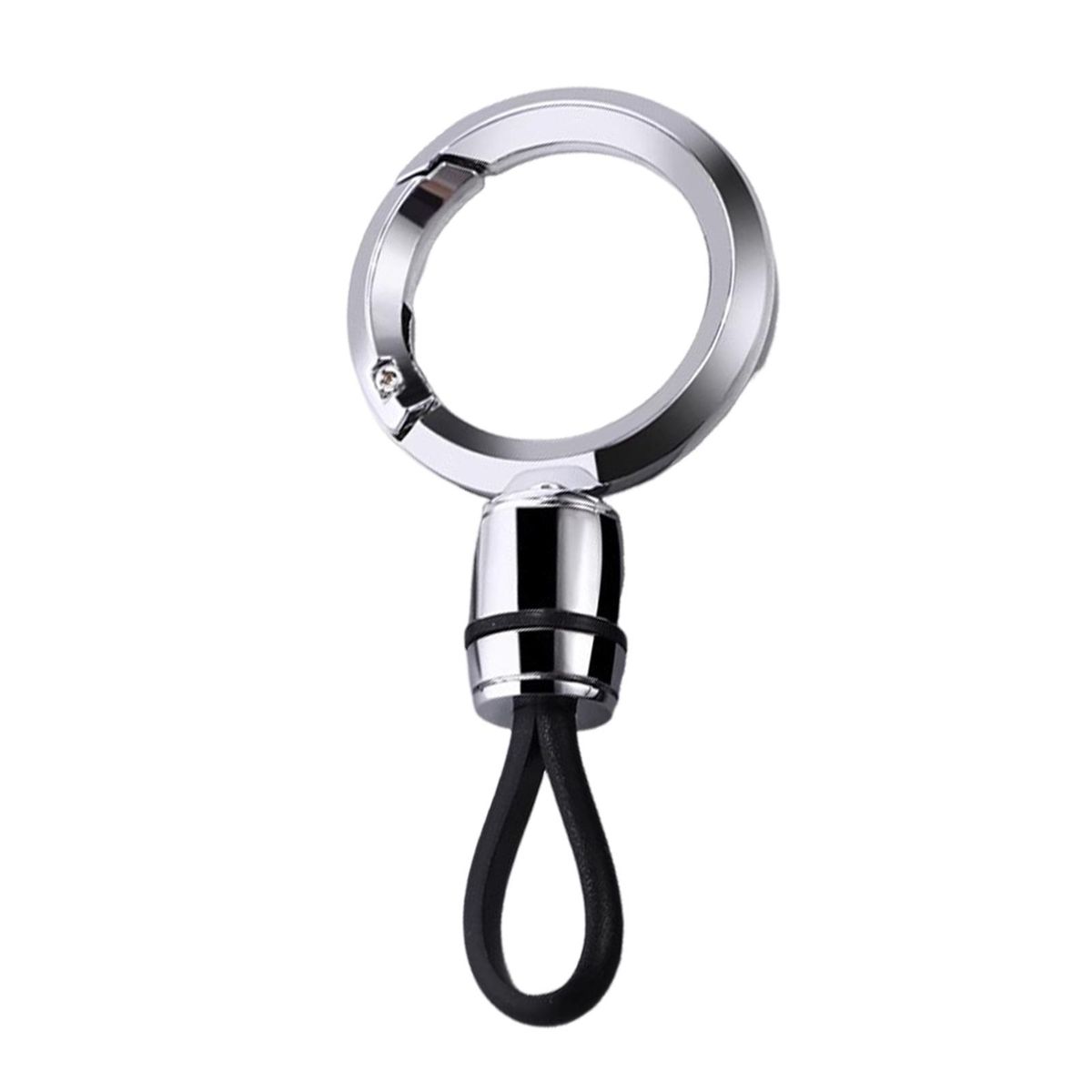 Keychain for Women Premium Zinc Alloy Car Keychain Stylish Gift Silver