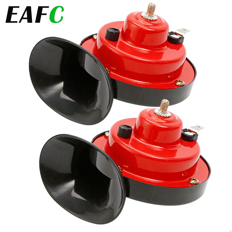 2pcs 12V Air Horn For Car Snail Electric Air Horn