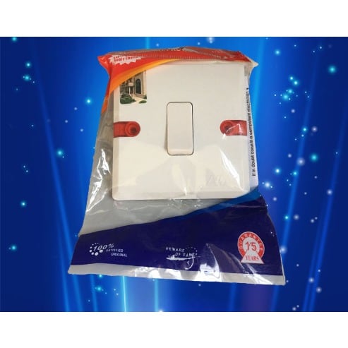 1 Gang Switch - 10 Pcs Per Pack