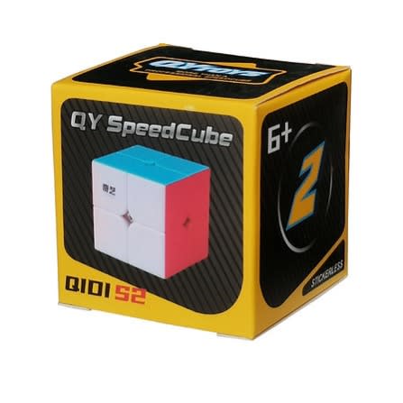 Qy Toys Qidi S2 2x2 Magic Speed Cube Stickerless