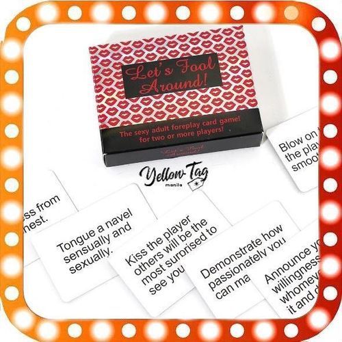 LET'S FOOL AROUND Adult Sex Game Cards