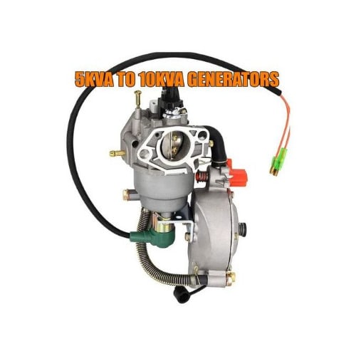 Lpg - Cng Gas Carburetor For Generator - 5.0kva - 10kva.