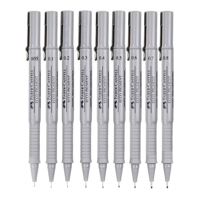 Faber Castell Micron Fineliner Pen Waterproof Blac