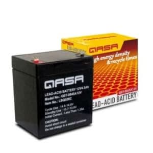 Qasa Rechargeable Fan Battery - 12v-4.5ah