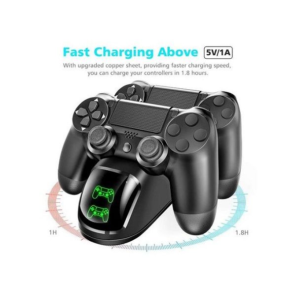PS4 Accessories PS4 Charger Play Station 4 Dual New  Fast Charging Station Stand BDZ
