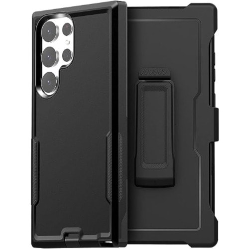 Otter Box Defender Case For Samsung Galaxy S23 Ultra - Black 2023