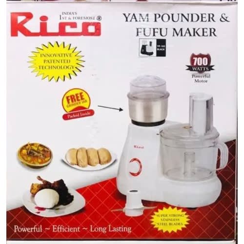 Rico Yam Pounder And Fufu Maker - Rico