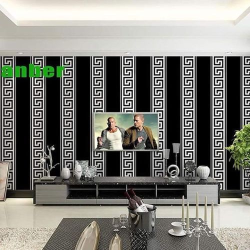 BLACK AND WHITE STRIPE DESiGNER PAPER