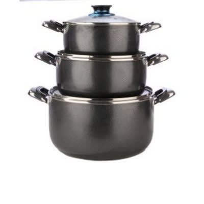 Nonstick Pots - Set of 3