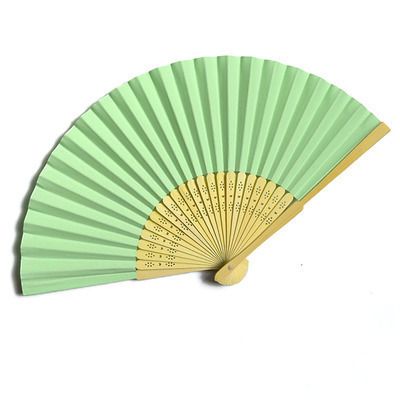 Chinese Handicraft Porcelain Blue Folding Ornament And Fan Style White