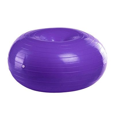 Yoga Ball Exercise Fitness Pilates Donut Balance Fitness Ball Exercise Training Home Gymnastics Gym