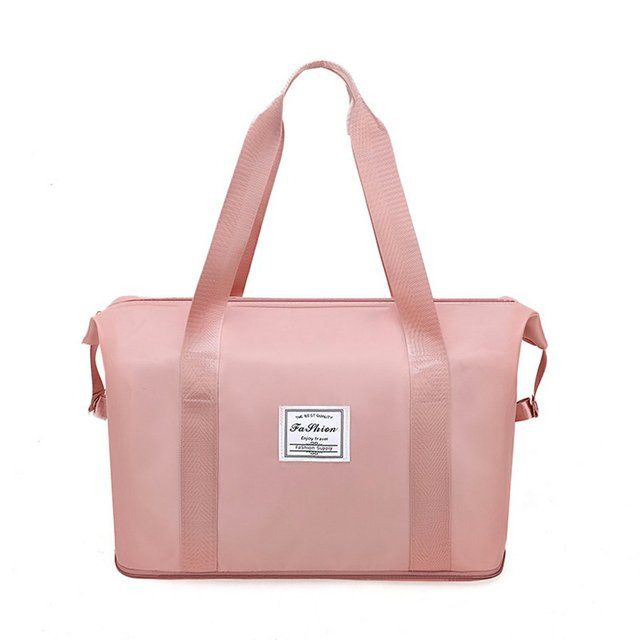 Large Travel Bag Women Cabin Tote Bag Handbag Nylon Gym Bag